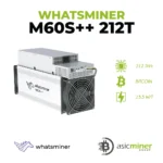 Whatsminer M60S++ 212-220T - Image 2