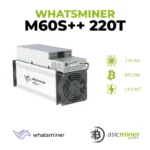 Whatsminer M60S++ 212-220T - Image 3