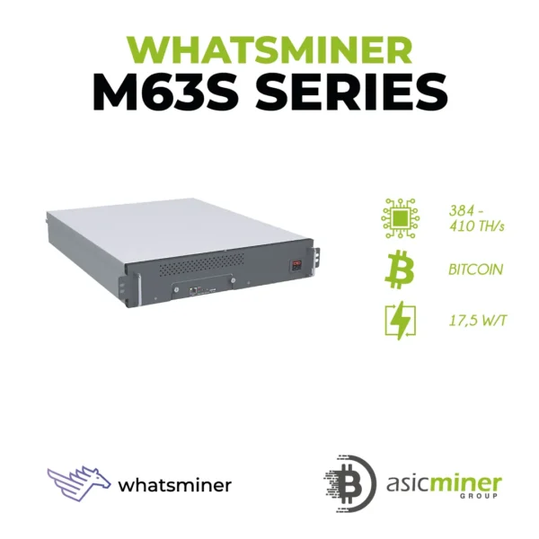 Whatsminer M63S 384-396-410-446T