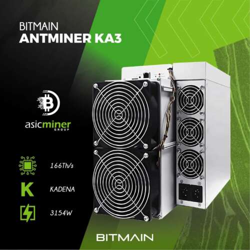 Bitmain Antminer KA3 (166Th)