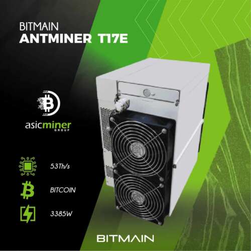 4 x BITMAIN ANTMINER T17e 53th