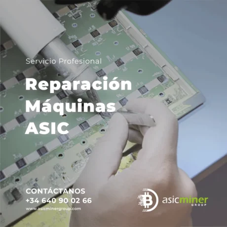 Servicio de Reparación Máquinas ASIC