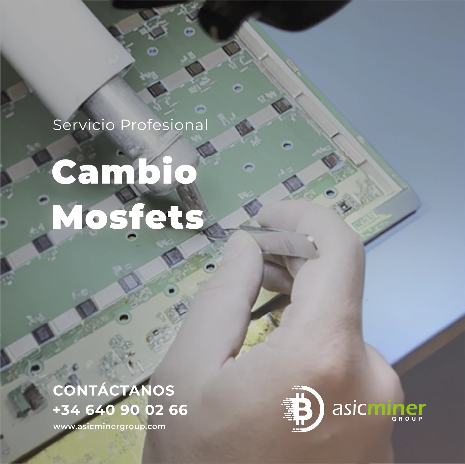 SERVICIO REPARACIONES_Cambio Mosfets