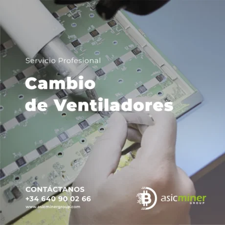 Cambio de Ventiladores