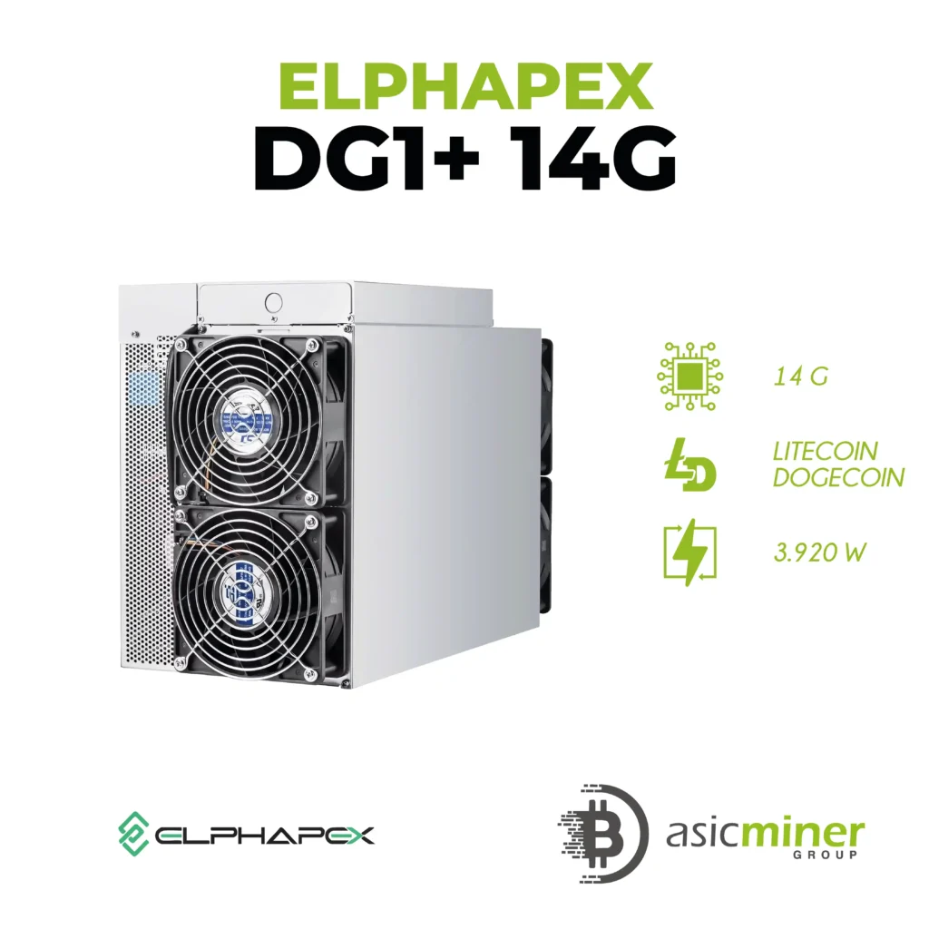 ElphaPex DG1+ 14G - Asic Miner Group