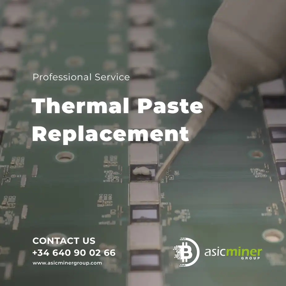 REPAIR SERVICE THERMAL PASTE REPLACEMENT