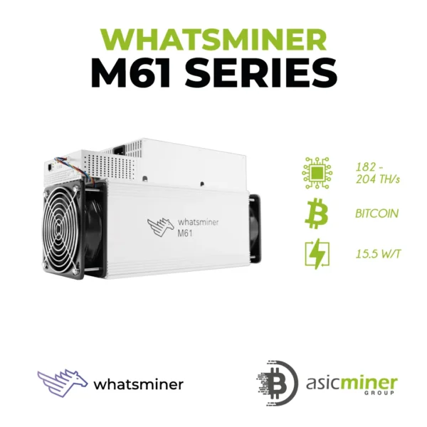 Whatsminer M61 182-198-200-202-204T