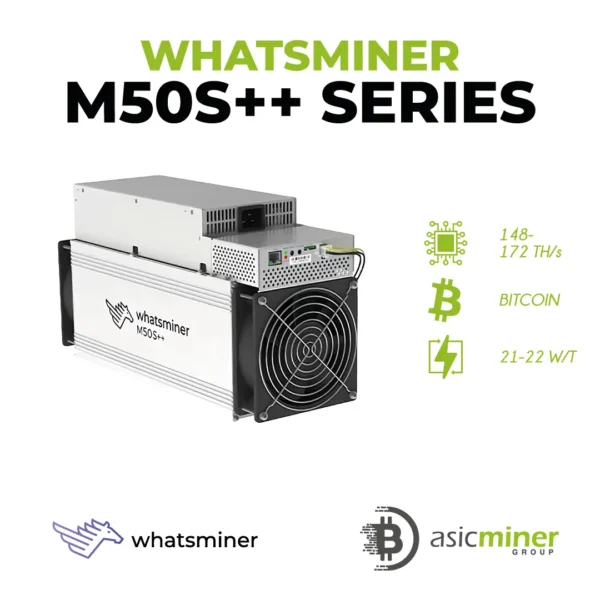 Whatsminer M50S++ 148-156-158-160-170T