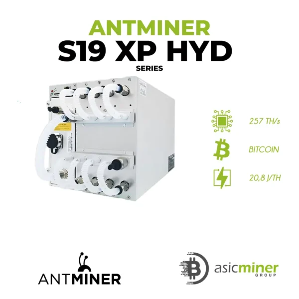 Antminer S19 XP HYD 257T - Minero Bitcoin Hydro