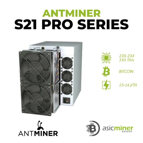 Antminer S21 Pro 220-234-245T