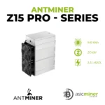Antminer Z15 PRO 840 KSOL - Minero Zcash